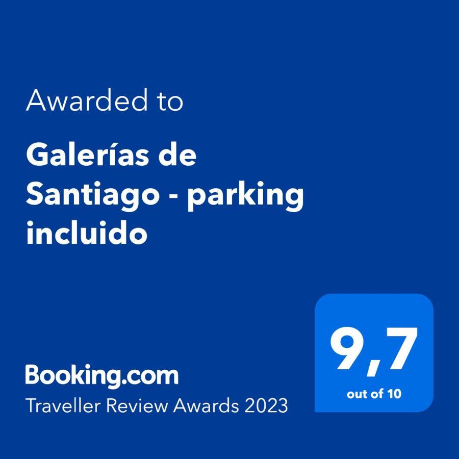 Galerias De Santiago - Parking Incluido Daire Santiago de Compostela Dış mekan fotoğraf